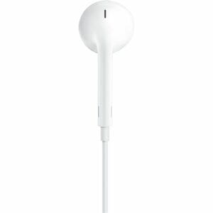 Apple EarPods Wired Earbud Stereo Earset - White - Binaural - In-ear - Noise Canceling - Mini-phone (3.5mm)