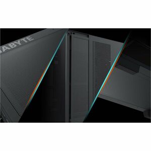 Gigabyte C500 PANORAMIC STEALTH Gaming Computer Case - Mini ITX, Micro ATX, ATX Motherboard Supported - Mid-tower - Temper