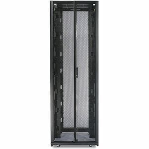 APC by Schneider Electric NetShelter SX 45U Rack Cabinet - 482.60 mm Rack Width - Black - TAA Compliant - 1020.58 kg Dynam