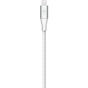 Belkin MFi Certified Braided Lightning to USB-C Charge and Sync Cable, 6.6 Feet / 2 Meters, White