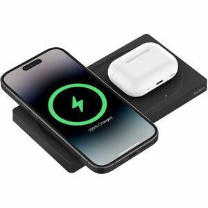 Belkin MagSafe 2-in-1 Wireless Charger, Black