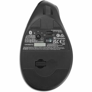 Souris Kensington Pro Fit Ergo MY630 EQ Pleine taille - Bluetooth/Radio Fréquence - 5 Bouton(s) - Sans fil - 2,40 GHz - Re