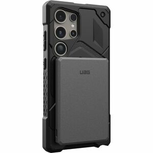 Urban Armor Gear SRGE Slim 5K Power Bank - Black/Grey - For Smartphone, Tablet, Computer, AirPod, AirPods Pro, Charging Ca