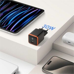 Spigen ArcStation Essential 30 W AC Adapter - Black