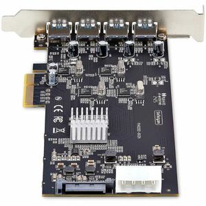 StarTech.com 4-Port USB PCIe Card, USB 3.2 5Gbps, PCI Express Expansion Card with 4x Independent USB Controllers, 4x USB-A