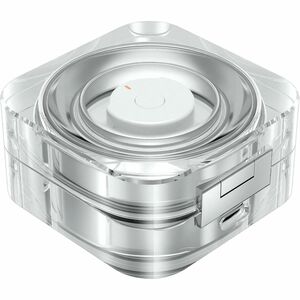 Samsung Galaxy Ring, Size 7, Titanium Silver - Finger - Android - Accelerometer, PPG Sensor, Temperature Sensor - Phone - 