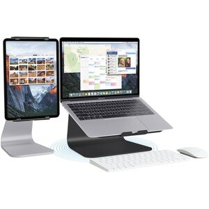 Rain Design mStand360 Laptop-Ständer mit drehbarem Fuß - Schwarz