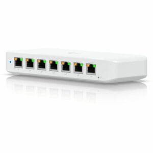 Ubiquiti Ultra Ethernet Switch - 8 Ports - Manageable - Gigabit Ethernet - 1000Base-T - 2 Layer Supported - 9 W Power Cons