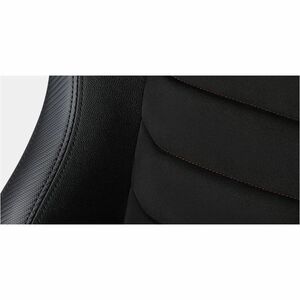 Next Level Racing ERS3 Elite Reclining Seat- PU Leather & Suede Edition - For Gaming - Foam - Black