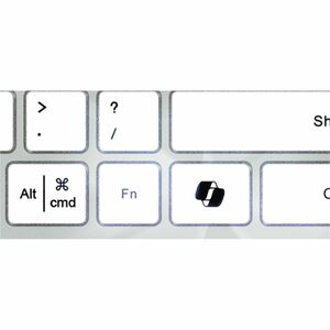 Adesso EasyTouch AKB-730UW Keyboard - Full-size - Cable Connectivity - USB Type C Interface - English (UK) - White - Sciss