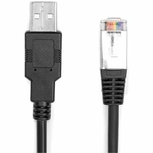 Rocstor Premier Cisco USB Console Cable - 10 ft (3m) - 10 ft RJ-45/USB Network Cable for Console, Notebook, Desktop Comput