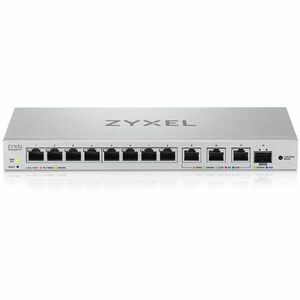 ZYXEL XGS1250-12 11 Anschlüsse Verwaltbar Ethernet-Switch - Gigabit-Ethernet, 2.5 Gigabit Ethernet, 5 Gigabit Ethernet, 10