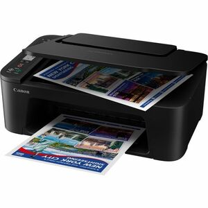 Canon PIXMA TS3750i Wired & Wireless Inkjet Multifunction Printer - Colour - Black - Copier/Printer/Scanner - 4800 x 1200 