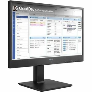 LG 24CR661W-BR All-in-One Thin Client - Intel Pentium N6005 Quad-core (4 Core) 2 GHz - Matte Black - Intel Chip - 16 GB RA