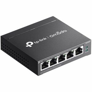 TP-Link Omada ES205GP 5 Ports Manageable Ethernet Switch - Gigabit Ethernet - 10/100/1000Base-T - 2 Layer Supported - 65 W