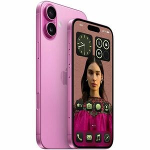 Apple iPhone 16 A3287 256 GB Smartphone - 6.1" OLED 2556 x 1179 - A18Hexa-core (6 Core) - 8 GB RAM - iOS 18 - 5G - Pink - 