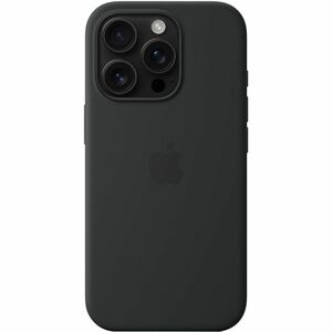 Apple iPhone 16 Pro Silicone Case with MagSafe - Black - For Apple iPhone 16 Pro Smartphone - Black - Silky, Soft-touch - 