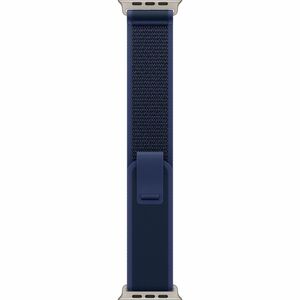 Apple Watch Ultra 2 Smart Watch - 49 mm Case Height - 44 mm Case Width - Natural Case Color - Bleu Band Color - Ver Body M