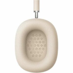 Apple AirPods Max 无线 挂耳式, 头戴式 立体声 耳机 - 星光色 - Siri - 双声道 - 头戴护耳式 - 蓝牙