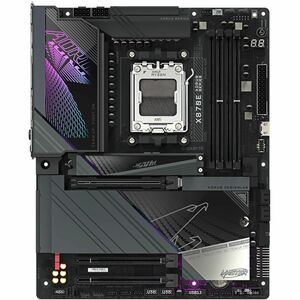 Aorus X870E AORUS MASTER Gaming Desktop Motherboard - AMD X870E Chipset - Socket AM5 - ATX - Ryzen 5, Ryzen 7 Processor Su