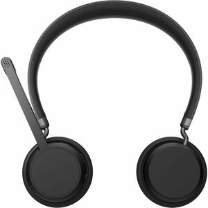 Lenovo Wireless On-ear, Over-the-head Stereo Headset - Black - Binaural - Circumaural - 3000 cm - Bluetooth - 32 Ohm - 20 
