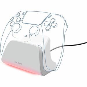 Trust Dock Cradle für Spielkonsole, Spielecontroller - Ladefunktion - Weiß