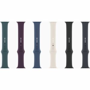 Apple Watch SE Smart Watch - 44 mm Case Height - 38 mm Case Width - Silver Case Color - Denim Band Color - Aluminium Case 