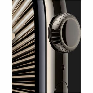 Apple Watch Series 10 Smart Watch - 46 mm Case Height - 39 mm Case Width - Natural Case Color - Natural Band Color - Titan