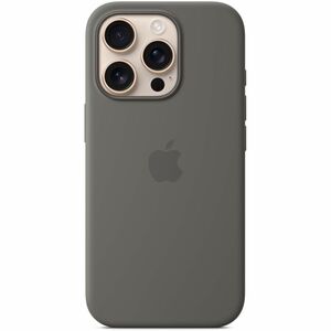 Apple Case for Apple iPhone 16 Pro Smartphone - Stone Grey - Silky, Soft-touch - Scratch Resistant, Drop Resistant - Silic