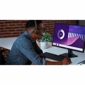 Dell E2425HS 24 Zoll Class Full HD LED-Monitor - 16:9 Format - 60,5 cm (23,8 Zoll) Viewable - Vertical-Alignment-Technolog