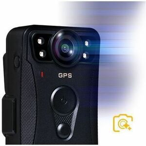 Transcend DrivePro Body 40 Digital Camcorder - STARVIS - MP4, H.264 - Electronic (IS) - 128 GB Flash Memory - USB - GPS - 