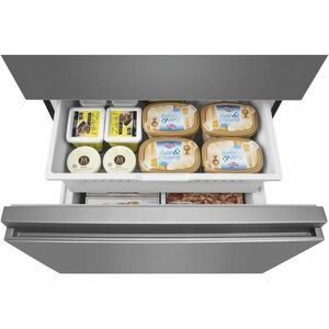 Congelatore/Freezer Hisense RF540N4WIE 480 L Frigorifero/congelatore alla francese - Installazione libera - Grigio - Digit