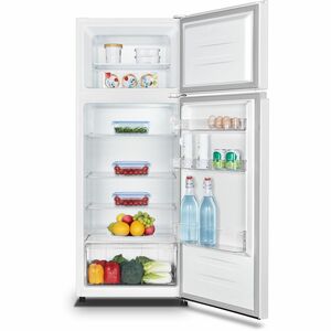 Congelatore/Freezer Hisense RT267D4AWE 206 L Porta singola - Installazione libera - Bianco - Metallo, Acciaio - 2 x Porta/