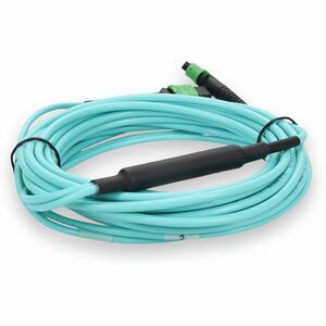 AddOn 5 m Fibre Optic Network Cable - 1 - Cable for Network Device - First End: 1 x MPO-12 Network - Female - Second End: 