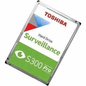 Toshiba S300 Pro 10 TB Hard Drive - 3.5" Internal - SATA (SATA/600) - Camera, Video Surveillance System, Storage Array Dev
