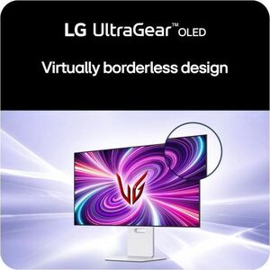 LG UltraGear 32GS95UV-W 32" Class 4K UHD Gaming OLED Monitor - 16:9 - White - 31.4" Viewable - OLED - 3840 x 2160 - 1.07 B