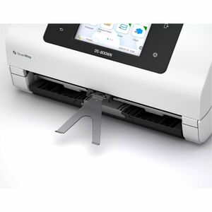 Epson WorkForce DS-800WN Sheetfed Scanner - 600 x 600 dpi Optical - White - 30-bit Color - 10-bit Grayscale - 50 ppm (Mono