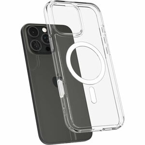 Spigen Ultra Hybrid T Case for Apple iPhone 16 Pro Smartphone - White - Drop Resistant, Scratch Resistant - Polycarbonate 