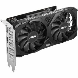 MSI NVIDIA GeForce RTX 3050 Graphic Card - 6 GB GDDR6 - 7680 x 4320 - 1.49 GHz Boost Clock - 96 bit Bus Width - PCI Expres
