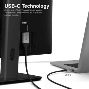 ULTRA CABLE USB-C TO HDMI 1M - 4K 60HZ