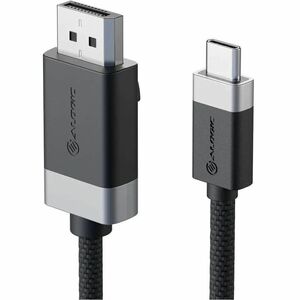 Alogic Fusion 1 m DisplayPort/USB-C AV-Kabel - Cable for Audio-/Video-Gerät, Monitor, Projektor, TV, Notebook, Tablet, Tel
