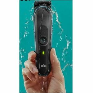 Trimmer Braun MGK5411 - Blu, Nero - x Acciaio inox Lame - senza filo - 1,67 Ora Tempo di funzionamento massimo batteria - 