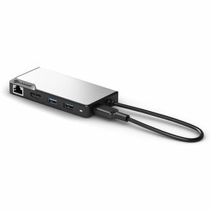 Alogic Fusion MAX USB-Typ C Docking Station für Notebook, Projektor, Tablet, Desktop-PC, Monitor, TV, Smartphone - 100 W -