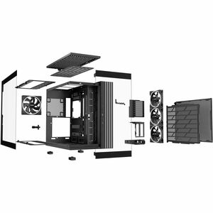 be quiet! Light Base 900 FX Light Base 900 FX Black Computer Case - EATX, XL-ATX, ATX Motherboard Supported - Tower - Stee
