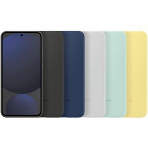Samsung Case for Samsung Galaxy S24 FE Smartphone - Black - Wear Resistant, Tear Resistant, Damage Resistant - Silicone, P
