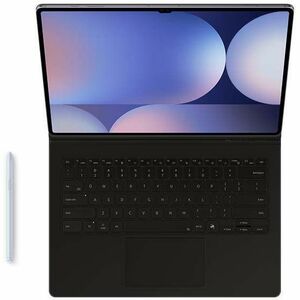 Samsung Book Cover Keyboard/Cover Case (Book Fold) Samsung Galaxy Tab S10 Ultra, Galaxy Tab S9 Ultra Tablet - Black - 327 