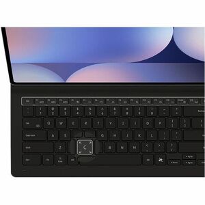 Samsung Keyboard/Cover Case (Book Fold) Samsung Galaxy Tab S10 Ultra, Galaxy Tab S9 Ultra Tablet - Black - 211.4 mm Height