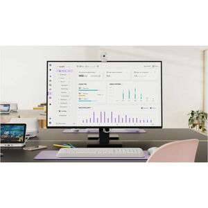 Logitech Logi Dock Flex Multi-purpose Managed Docking Station - 14.1 cm Height x 20.1 cm Width x 17.7 cm Depth - Aluminium