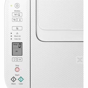 Canon PIXMA TS3751i Wired & Wireless Inkjet Multifunction Printer - Colour - White - 7.7 ppm Mono/4 ppm Color Print - 4800