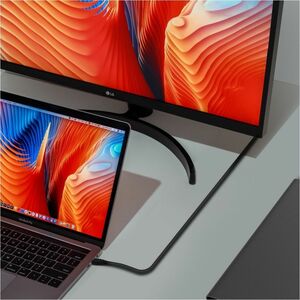 CABLE USB 3.2 GEN2X2 20GBPS 5A 100W USB-C/M-USB-C/M BLACK 2.0M